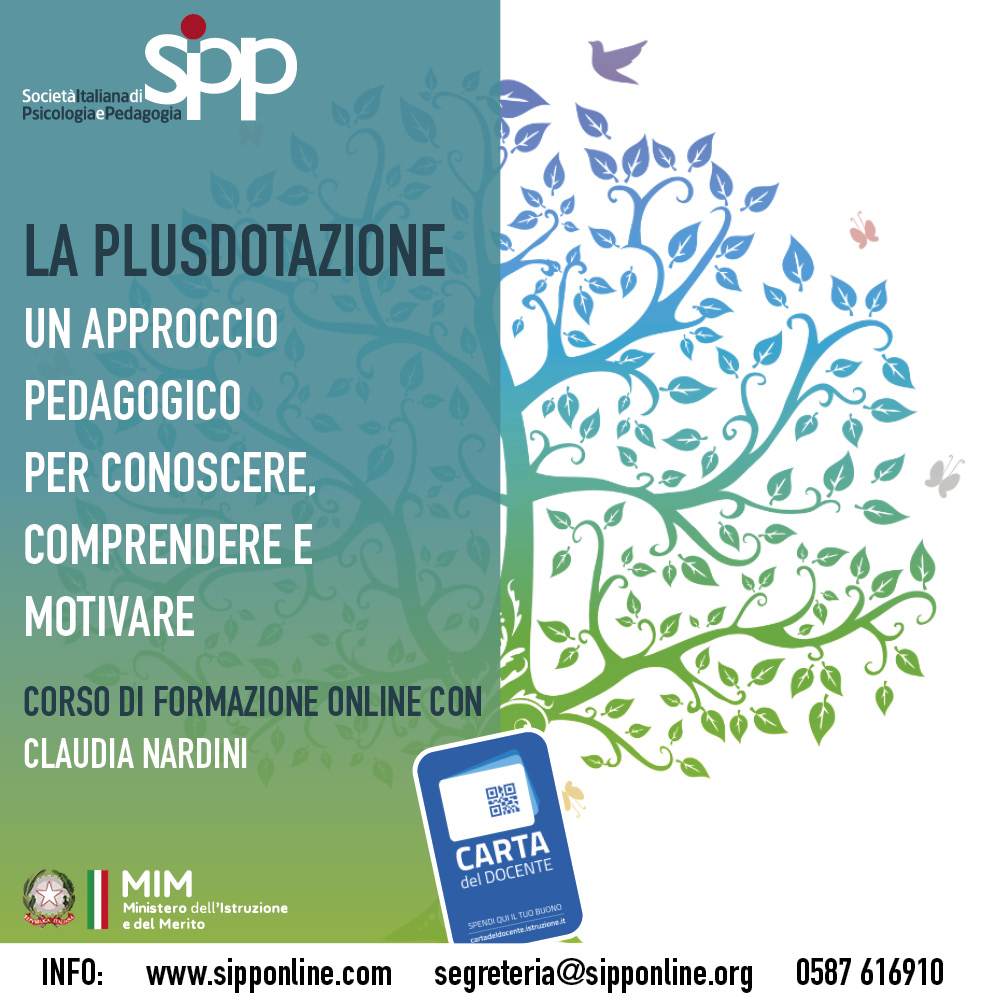 La plusdotazione: un approccio pedagogico per conoscere, comprendere e motivare.
